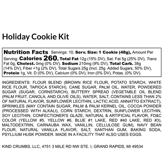 Holiday Cookie Kit, Case (6)
