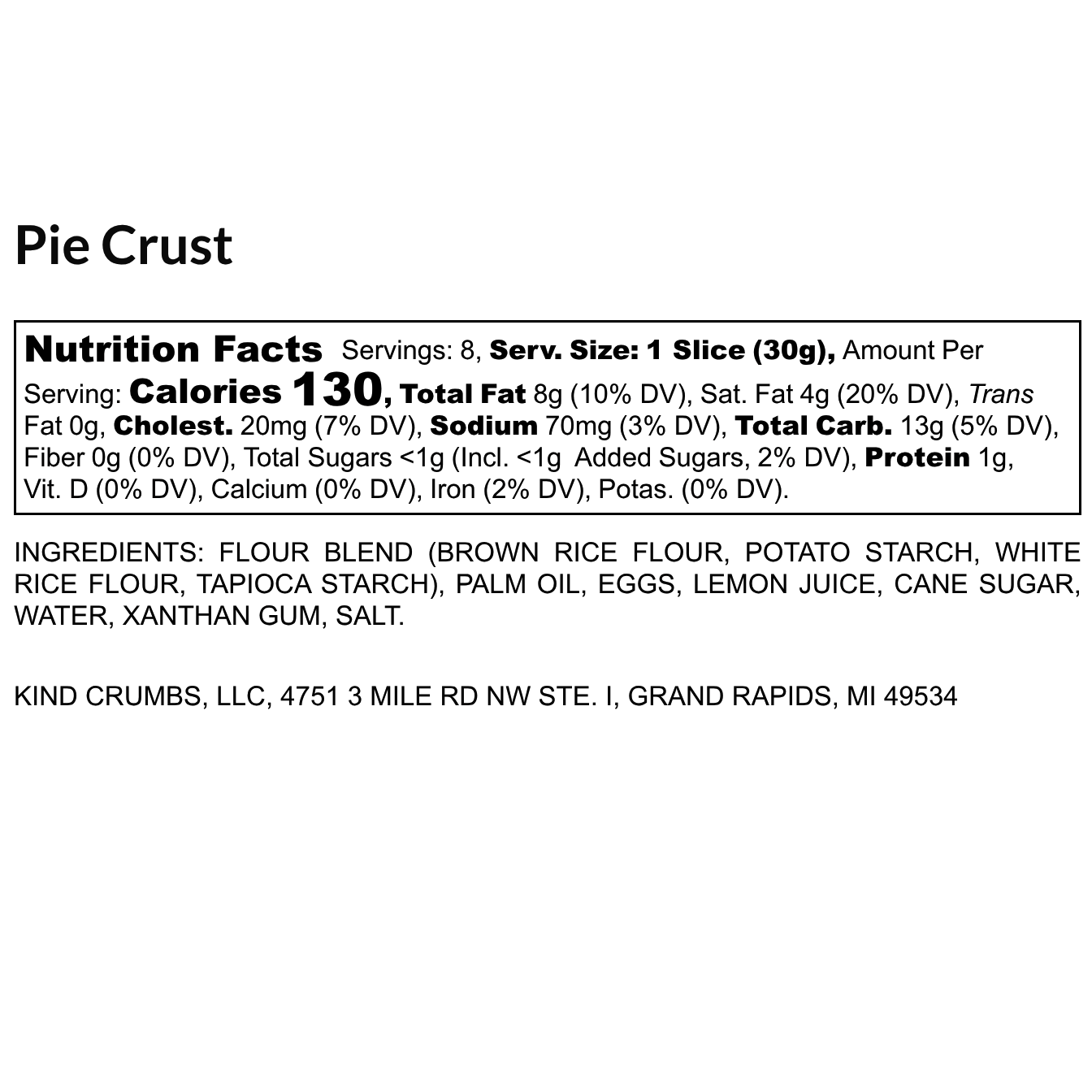 Pie Crust