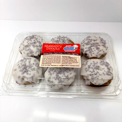Blueberry Donuts, 6 Pack, Case (8)