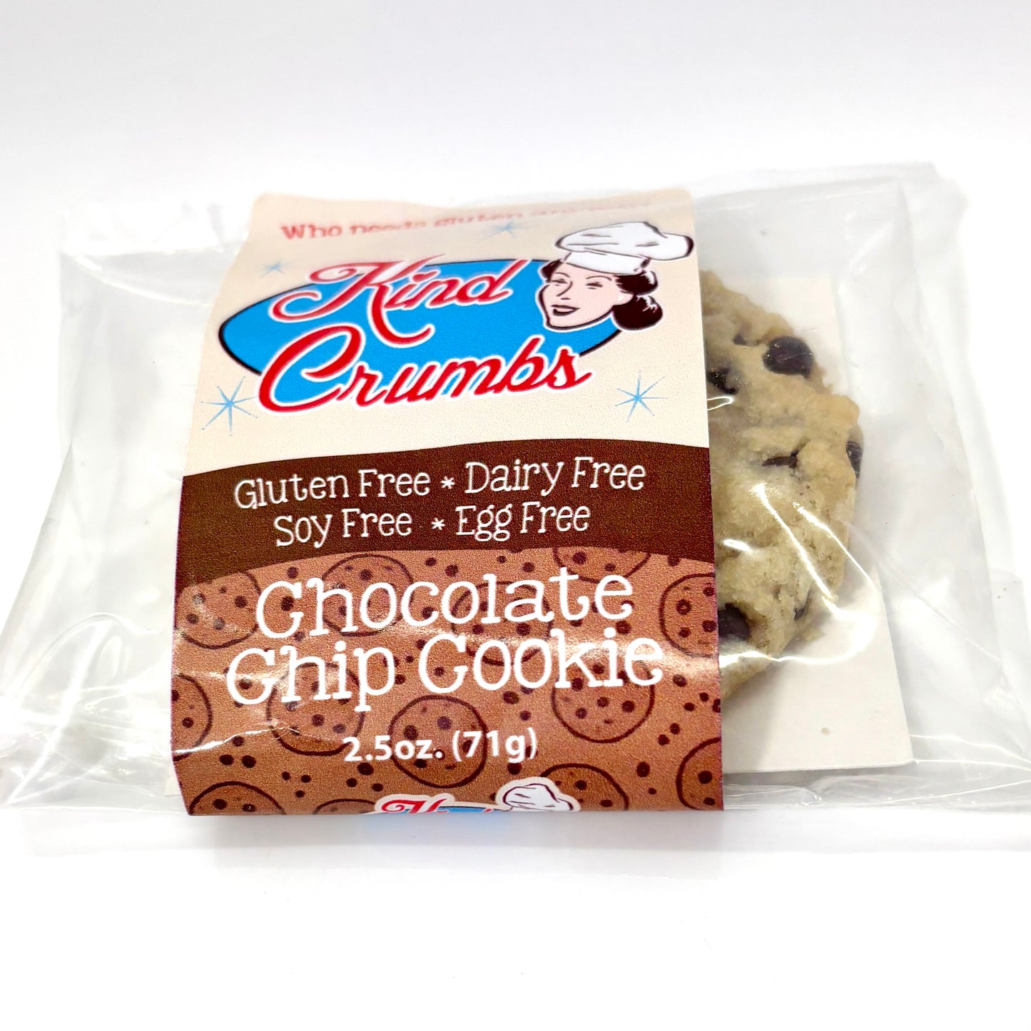 Chocolate Chip Cookie Single, Case (24)