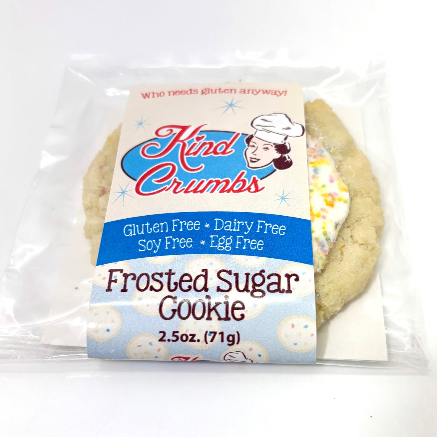 Frosted Sugar Cookie Single, Case (24)