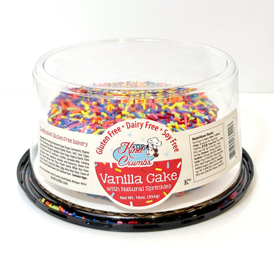 5” Vanilla Sprinkle Cake