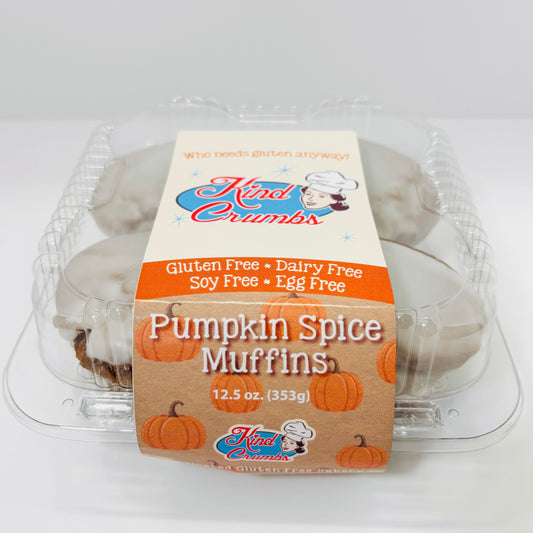 Pumpkin Muffins, 4 Pack, Half Case (6)