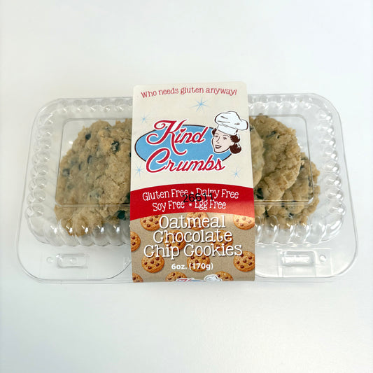 Oatmeal Chocolate Chip Cookies, Half Case (6)