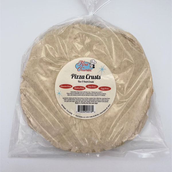 Pizza Crust, 9," 2 Pack, Case (6)