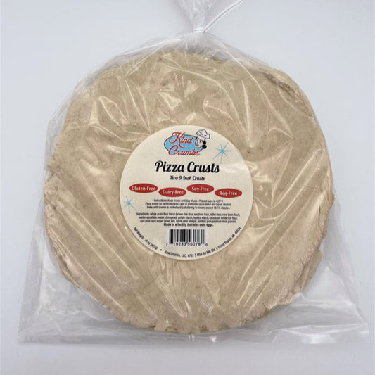 Pizza Crust, 9," 2 Pack, Case (6)