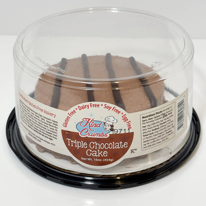 5" Triple Chocolate Cake - Half Case (4)
