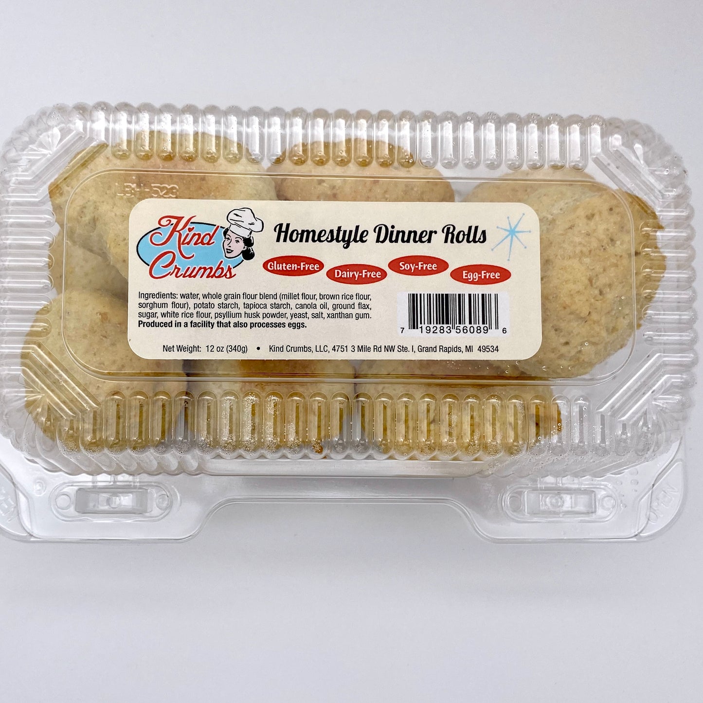 Homestyle Dinner Rolls - Case (6)