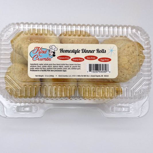 Homestyle Dinner Rolls - Case (6)