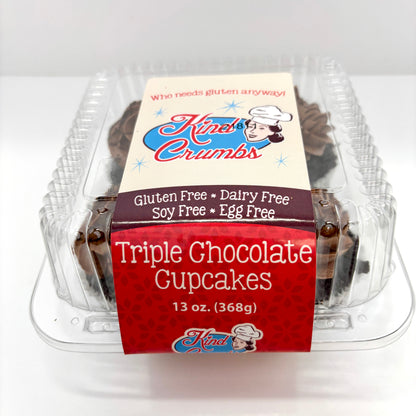 Triple Chocolate Cupcakes, Half Case (6)